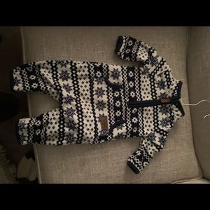 Carters snowflake jumpsuit